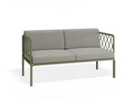 Portella 2 Seater Outdoor Sofa - Sage - Light Grey - white background