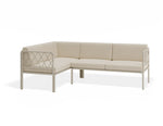 Portella Modular Outdoor Sofa Config A - Beige - Beige - white background