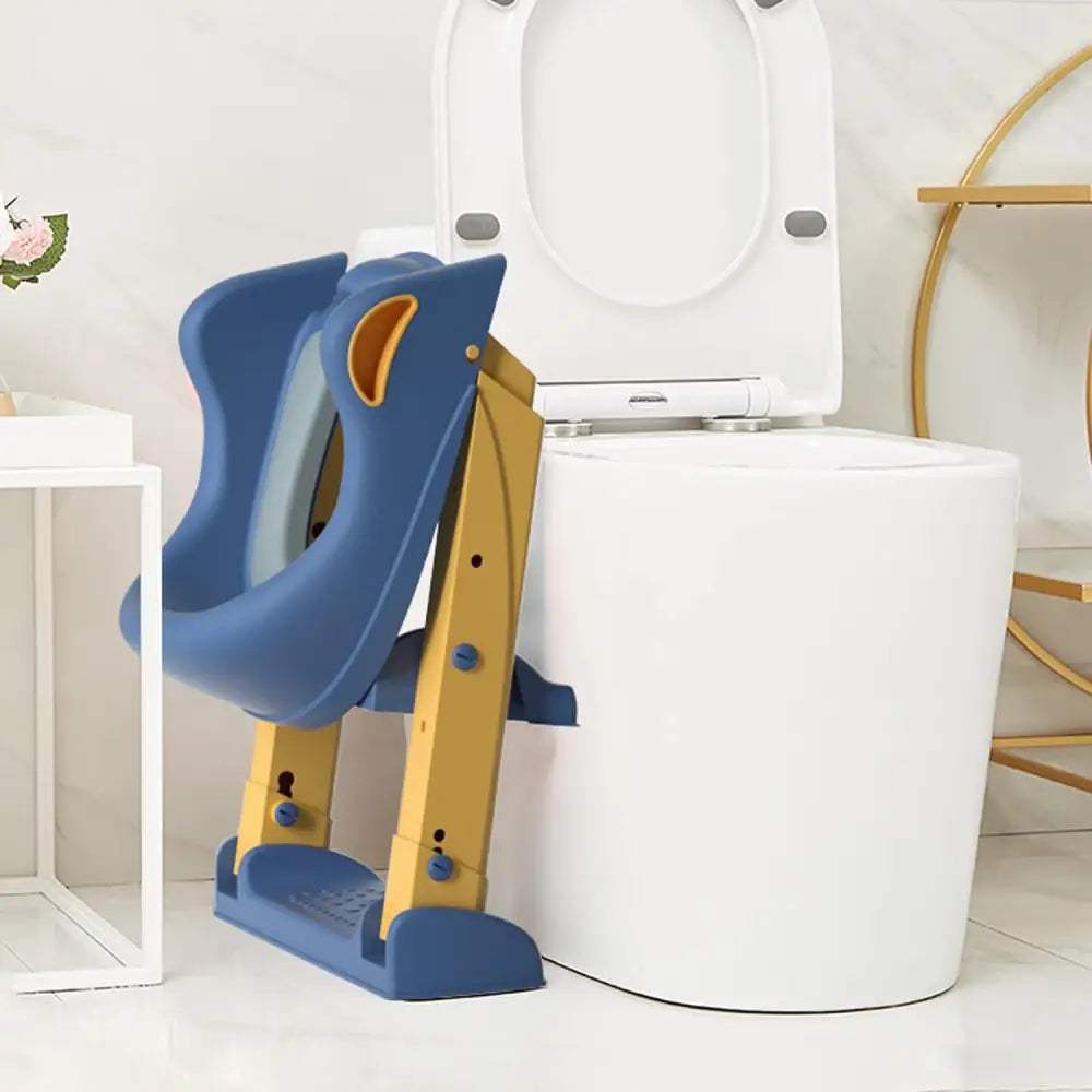 Potty Training Seat Step Stool Ladder Kids Boys Girls (Yellow) - Baby & Kids > Kid’s Furniture