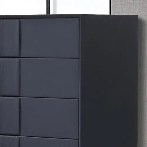 Prado 4pc Fabric Gas Lift Queen Bedroom Suite - Furniture > Bedroom > Beds & Bed Frames
