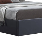 Prado Gas Lift Queen Bed Frame Non-woven Fabric MDF KD Slats - Furniture > Bedroom > Beds & Bed Frames