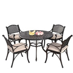 Prato Cast Aluminium Dining Table - Furniture > Outdoor