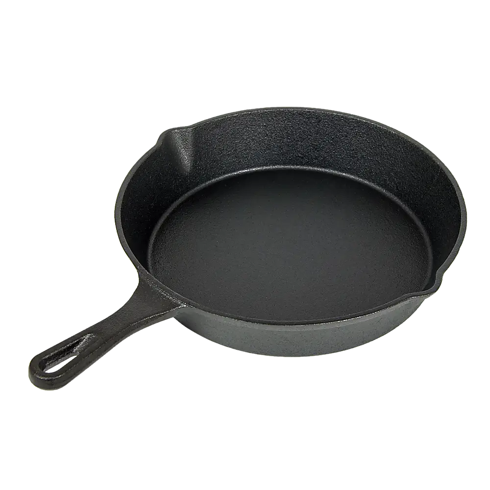 Pre Seasoned Cast Iron Skillet Fry Pan Set 3 Pcs Frying Pan Set - Home & Garden > Kitchenware