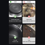 Premium 316 Stainless Steel Non-Stick 22cm Milk Pot with Double-Sided Honeycomb Design - Appliances > Kitchen Appliances