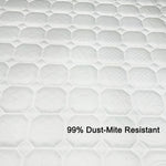 Premium 5 Zone Pocket Spring Foam Mattress Medium Firmness 22cm - King Single - Furniture > Mattresses