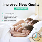 Premium 5 Zone Pocket Spring Foam Mattress Medium Firmness 22cm - King Single - Furniture > Mattresses