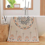 Premium Cartoon Animal Print Gauze Bath Towel - 70x140cm Soft Absorbent(Sun God 70*140) - Home & Garden > Bedding >
