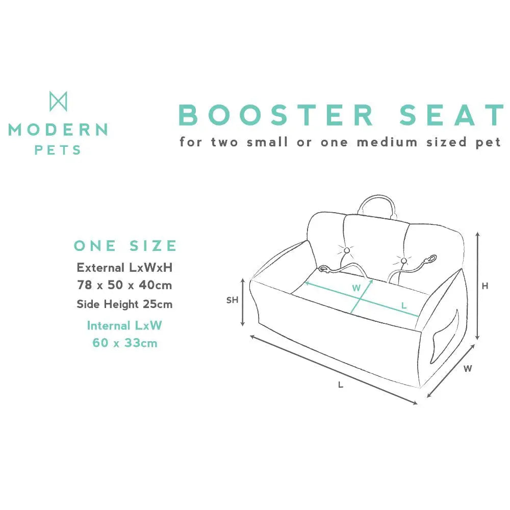 Premium Dog Booster Seat for Medium Pets - Pet Care > Cat Supplies > Cat Carriers & Crates
