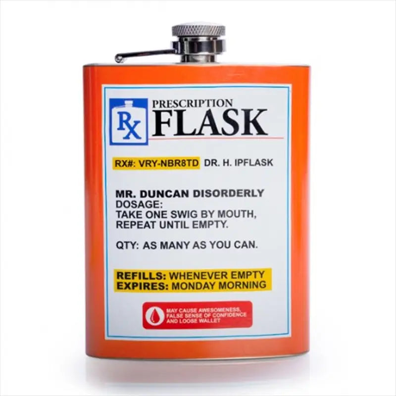 Prescription Metal Flask - Home & Garden > Kitchenware