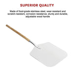 Profesional Pizza Oven Peel Paddle 90cm Wood Handle - Home & Garden > Kitchenware
