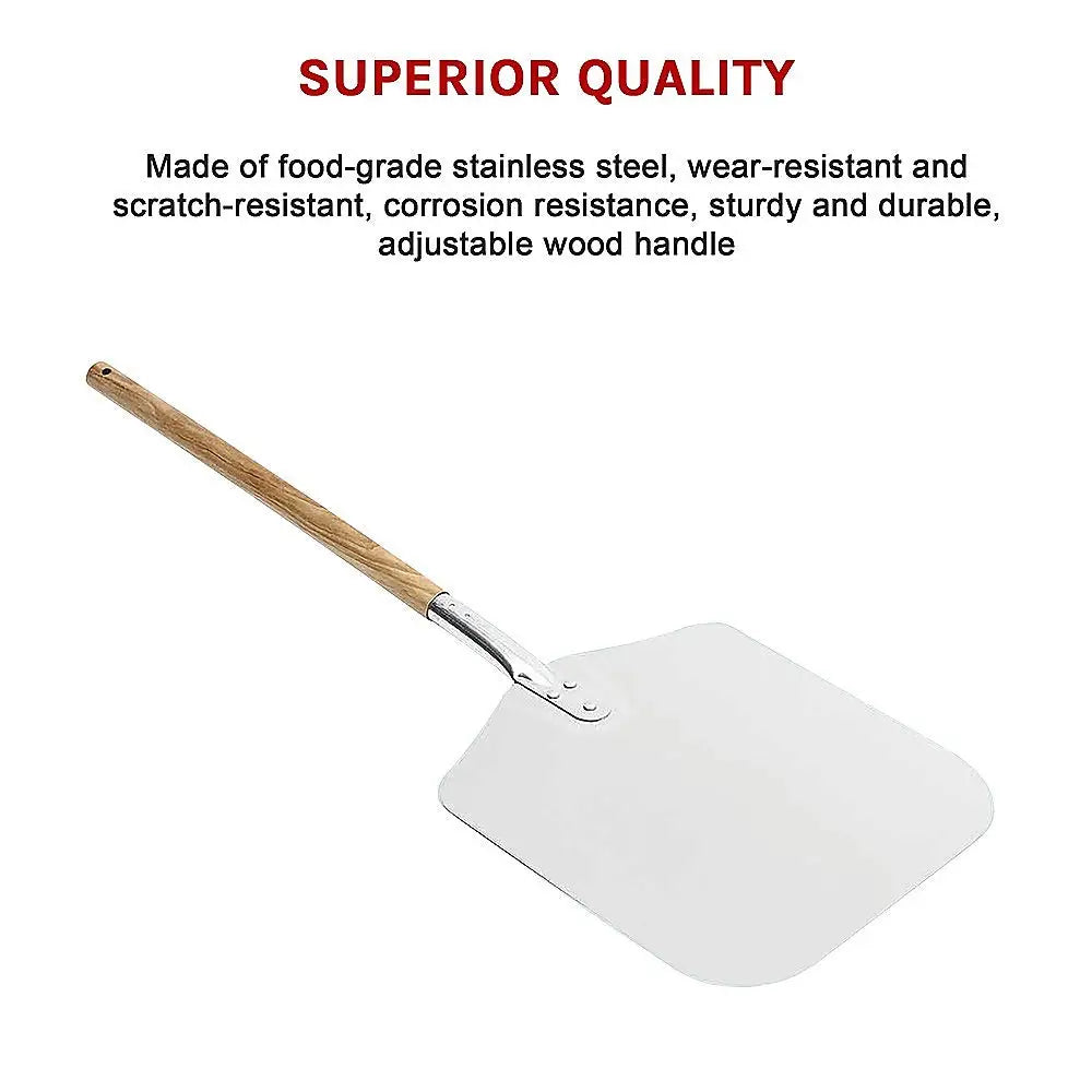 Profesional Pizza Oven Peel Paddle 90cm Wood Handle - Home & Garden > Kitchenware