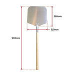 Profesional Pizza Oven Peel Paddle 90cm Wood Handle - Home & Garden > Kitchenware