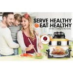 Pronti 17L Family Turbo Convection Oven Broiler Cooker - A18 Black - Appliances > Kitchen Appliances