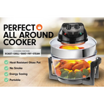 Pronti 17L Family Turbo Convection Oven Broiler Cooker - A18 Black - Appliances > Kitchen Appliances
