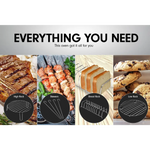 Pronti 17L Family Turbo Convection Oven Broiler Cooker - A18 Black - Appliances > Kitchen Appliances