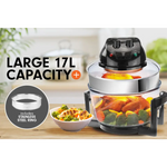 Pronti 17L Family Turbo Convection Oven Broiler Cooker - A18 Black - Appliances > Kitchen Appliances