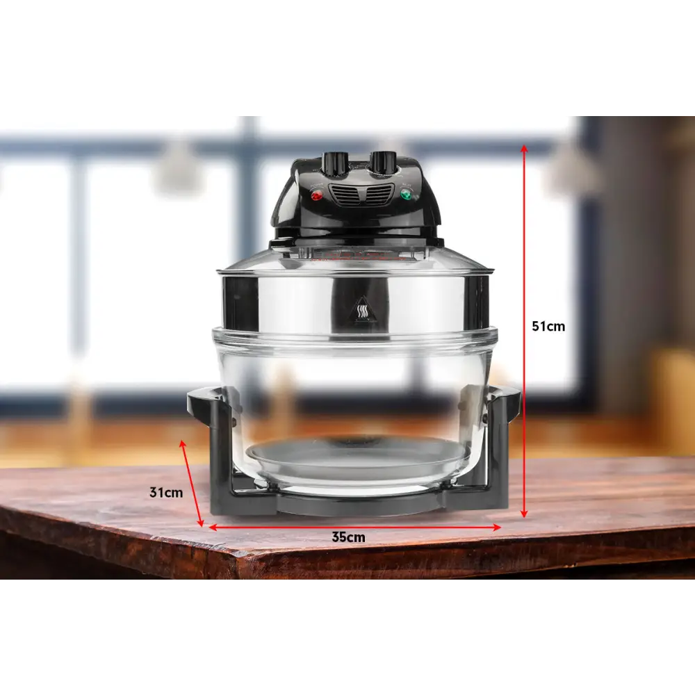 Pronti 17L Family Turbo Convection Oven Broiler Cooker - A18 Black - Appliances > Kitchen Appliances