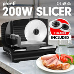 Pronti Electric Meat Slicer- Food Cheese Processor Vegetable Kitchen Deli - Appliances > Kitchen Appliances