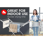 Pronti Heated Towel Rack Dryer Warmer Rack Airer Heat Line Hanger Laundry - Home & Garden > Bathroom Accessories