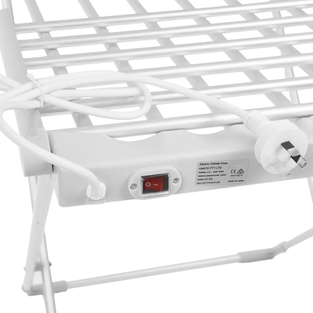 Pronti Heated Towel Rack Dryer Warmer Rack Airer Heat Line Hanger Laundry - Home & Garden > Bathroom Accessories