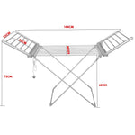 Pronti Heated Towel Rack Dryer Warmer Rack Airer Heat Line Hanger Laundry - Home & Garden > Bathroom Accessories