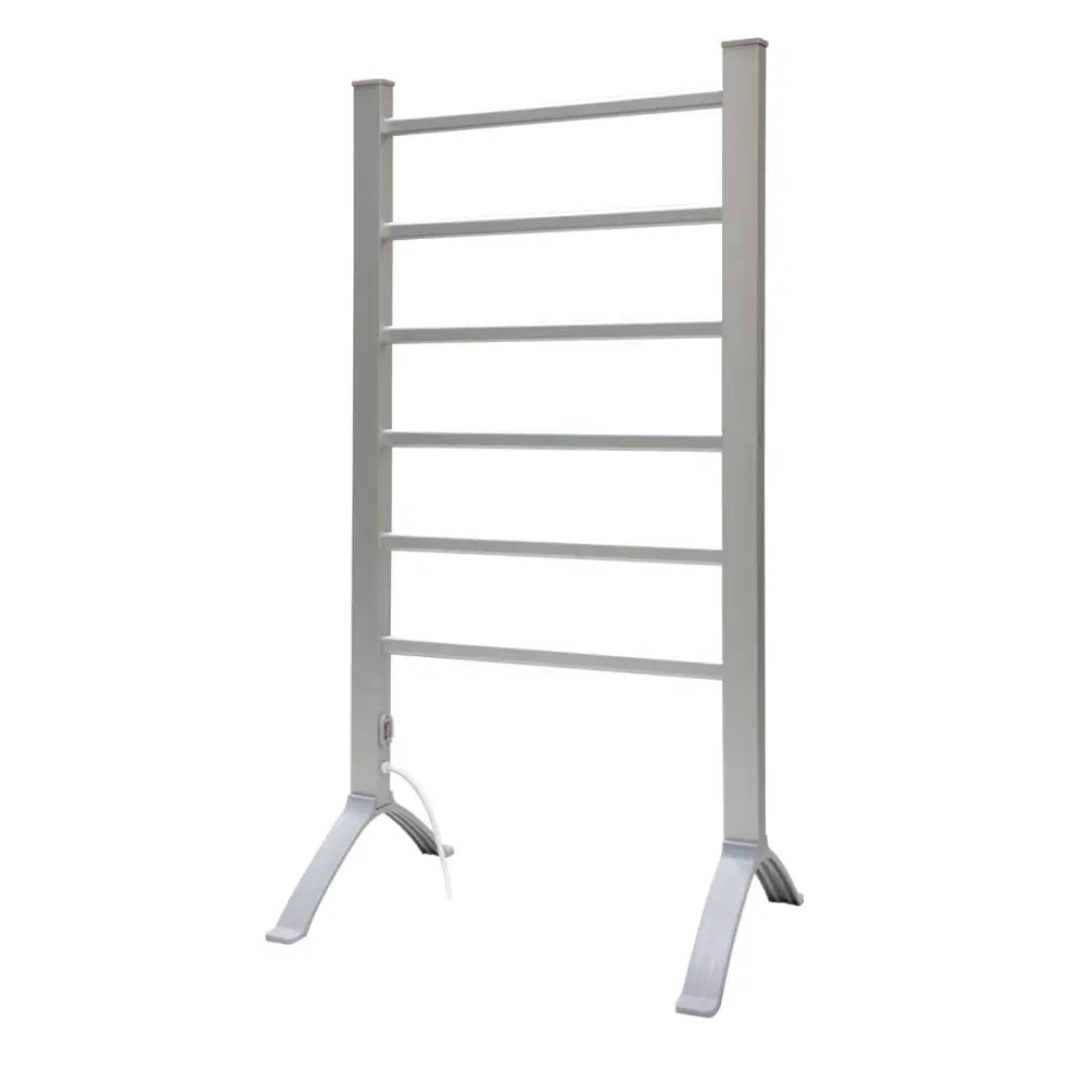 Pronti Heated Towel Rack Electric Bathroom Towel Rails Warmer 100w - Silver - Home & Garden > Laundry & Cleaning >