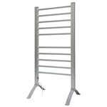 Pronti Heated Towel Rack Electric Bathroom Towel Rails Warmer Ev-160- Silver - Home & Garden > Laundry & Cleaning >