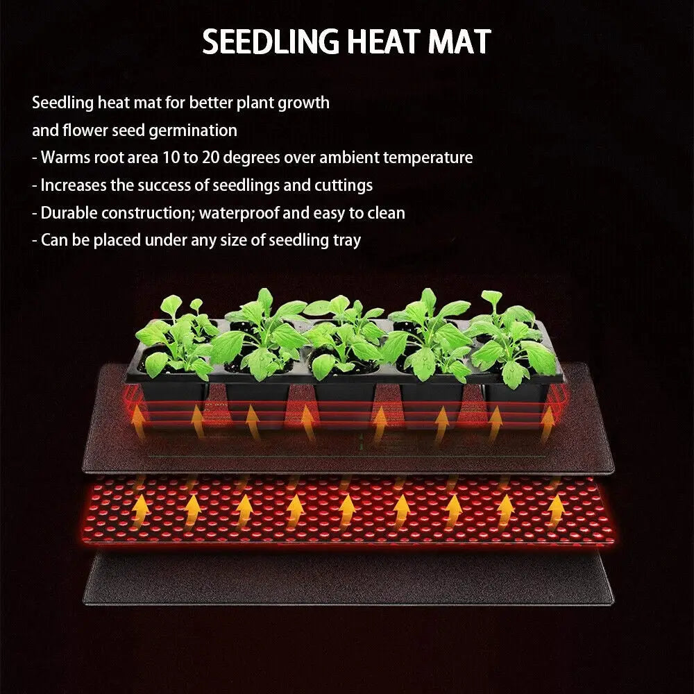 Propagation Seedings Heating Mat Seed Germination Starter Sprout Plant Cloning - Home & Garden > Home & Garden Others