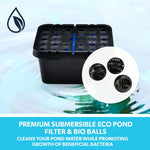 PROTEGE 20W Solar Fountain Pump Garden Water Pool Pond Kit with Eco Filter Box - Home & Garden > Fountains