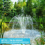 PROTEGE 20W Solar Fountain Pump Garden Water Pool Pond Kit with Eco Filter Box - Home & Garden > Fountains