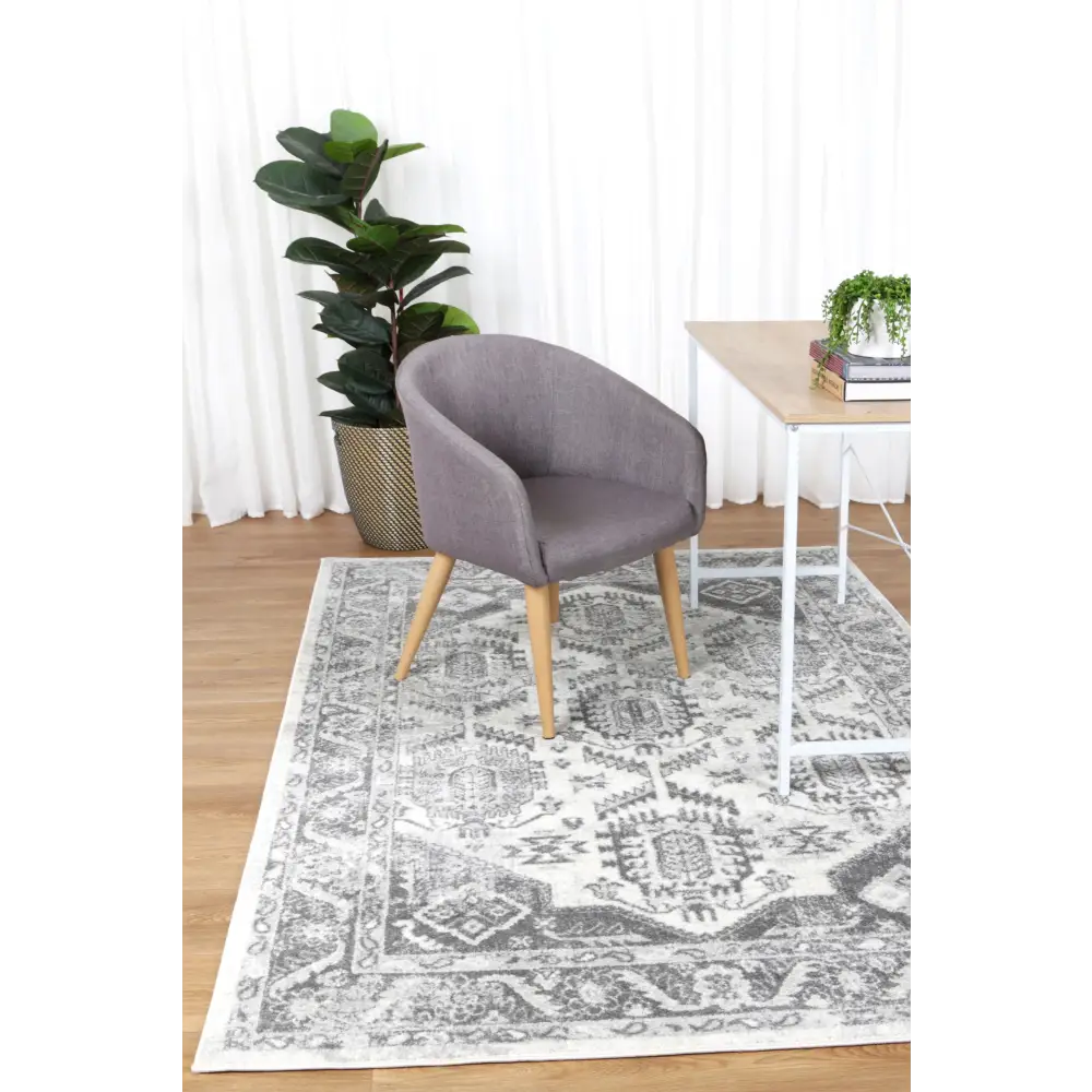 Provence Prov03 Cream/L.Grey 160x230 - Home & Garden > Rugs