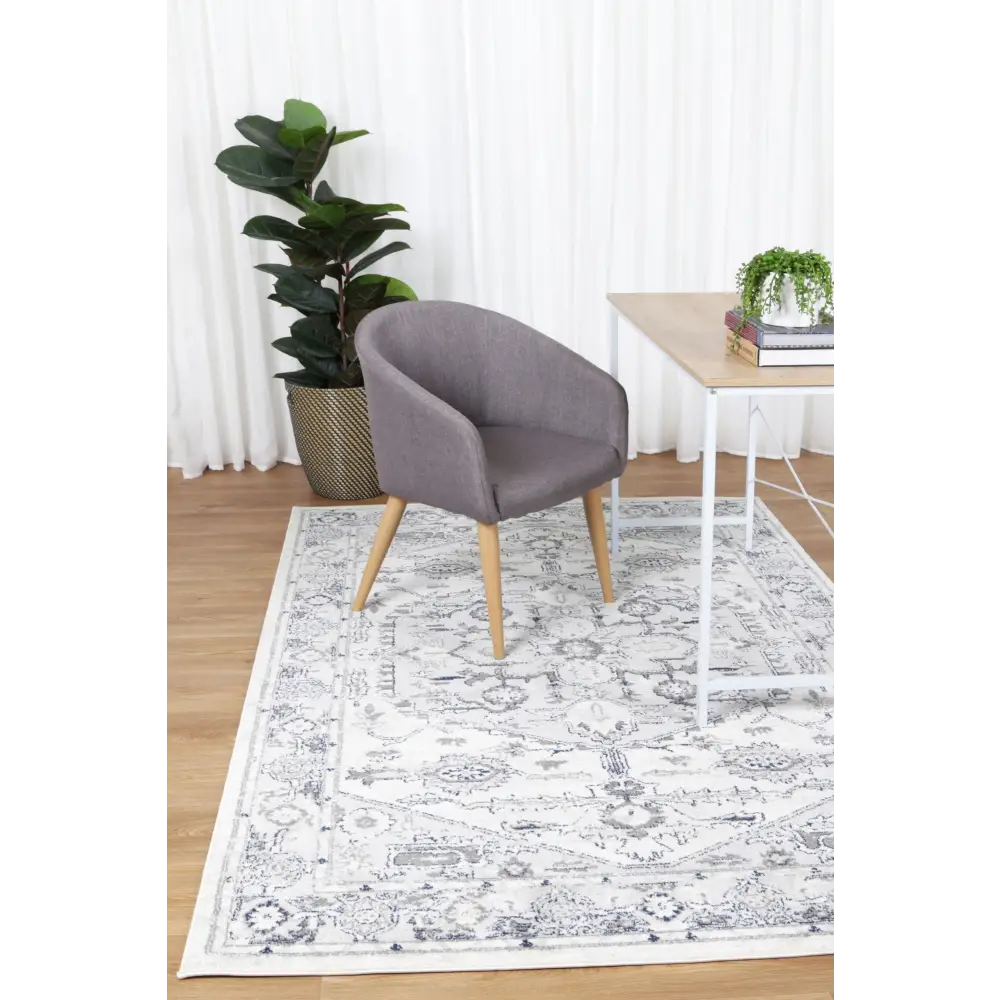 Provence Prov08 L.Grey/Cream 160x230 - Home & Garden > Rugs