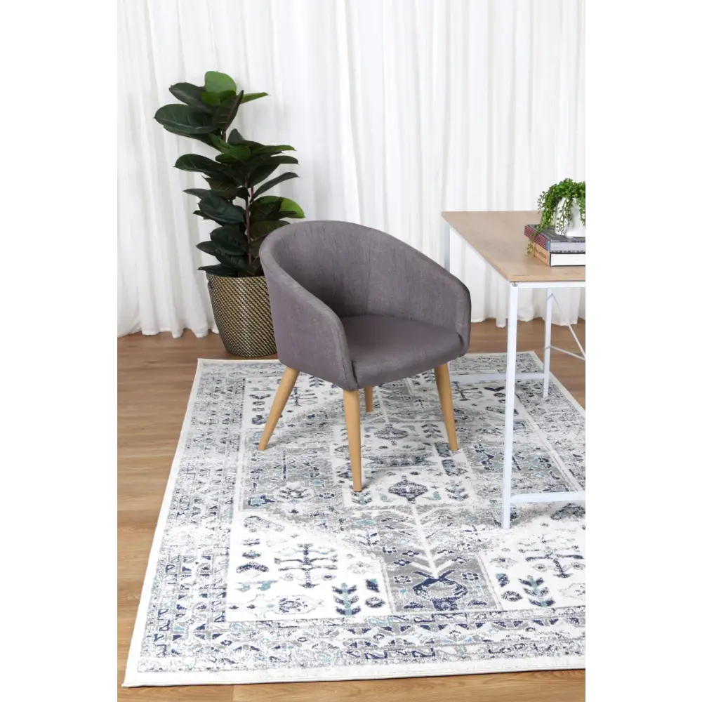 Provence Prov14 Cream/Grey 160x230 - Home & Garden > Rugs