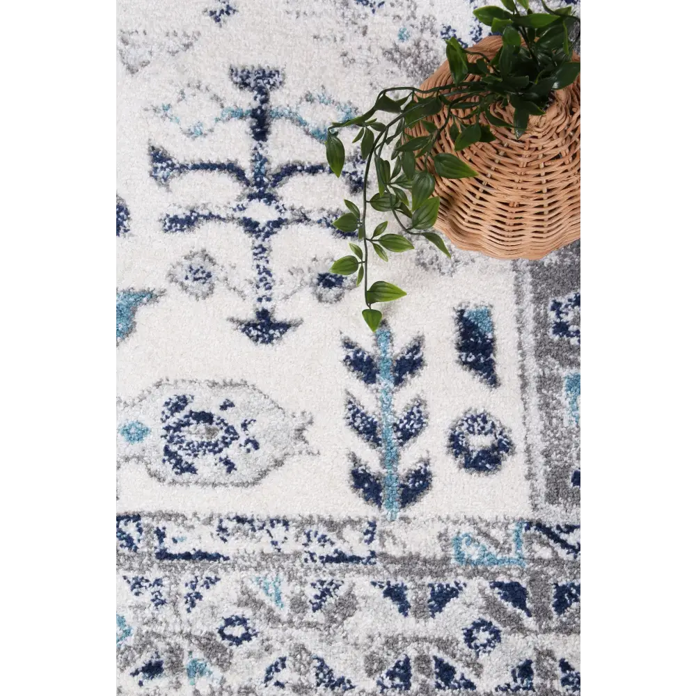 Provence Prov14 Cream/Grey 160x230 - Home & Garden > Rugs
