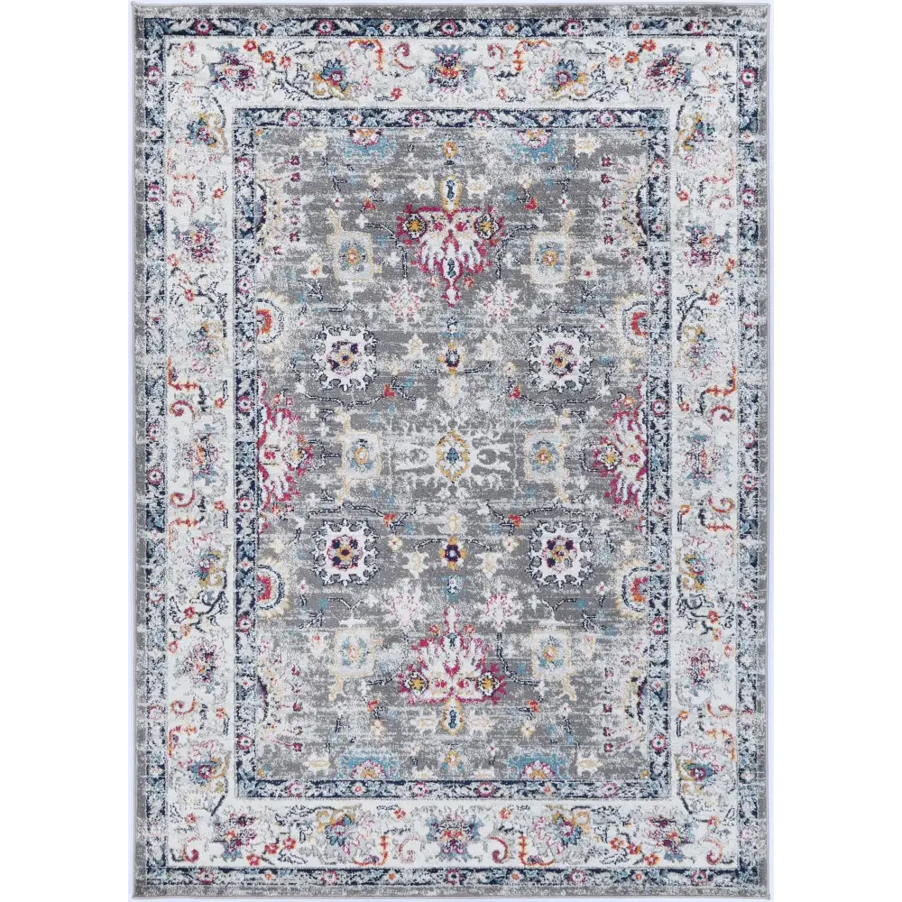 Provence Prov19 Grey/Cream 160X230 - Home & Garden > Rugs