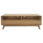 Providence 2 Drawer Entertainement Unit (Natural) - Home & Garden > Home & Garden Others
