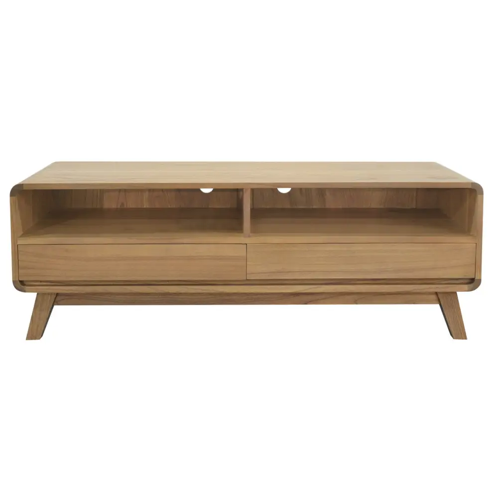 Providence 2 Drawer Entertainement Unit (Natural) - Home & Garden > Home & Garden Others