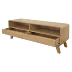 Providence 2 Drawer Entertainement Unit (Natural) - Home & Garden > Home & Garden Others