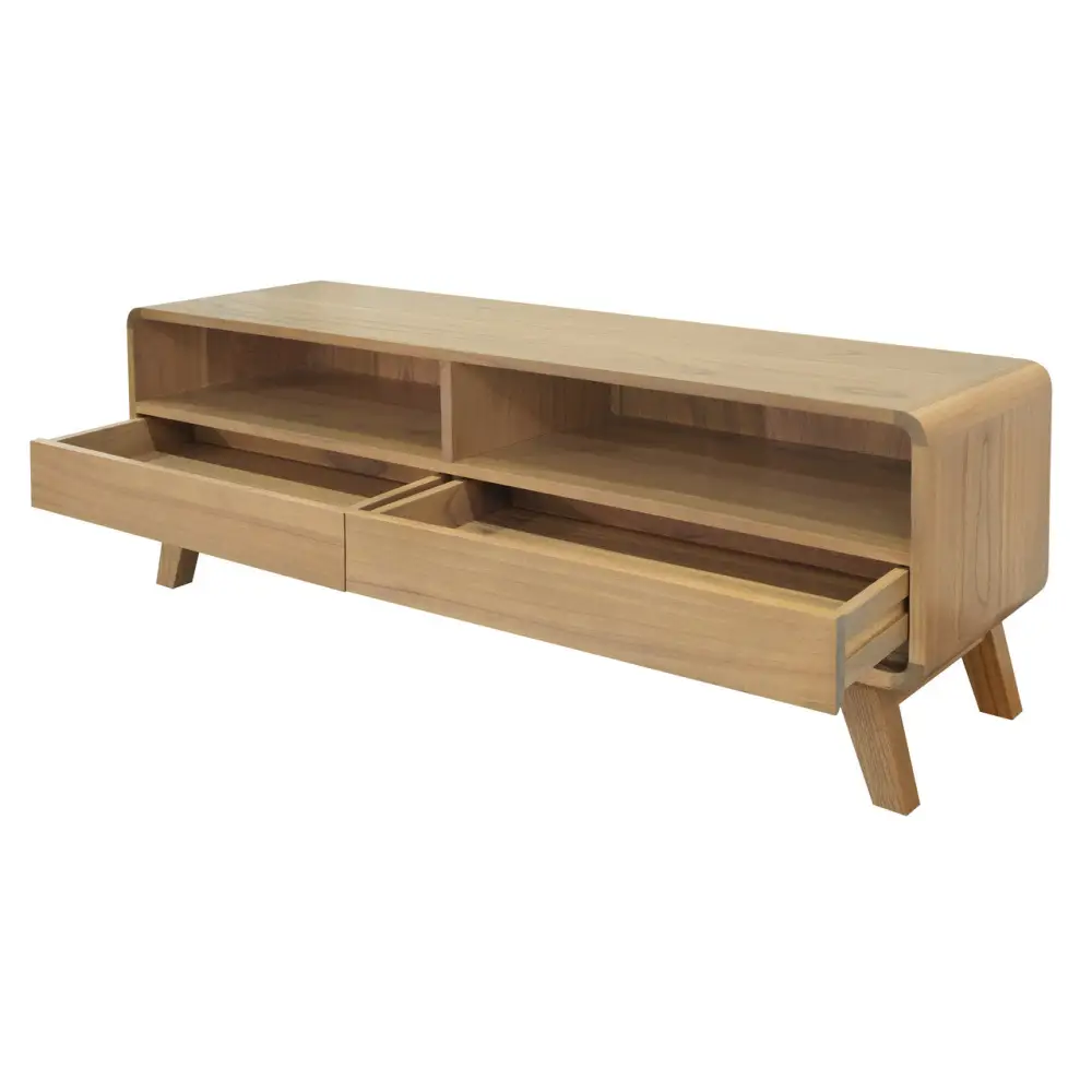 Providence 2 Drawer Entertainement Unit (Natural) - Home & Garden > Home & Garden Others
