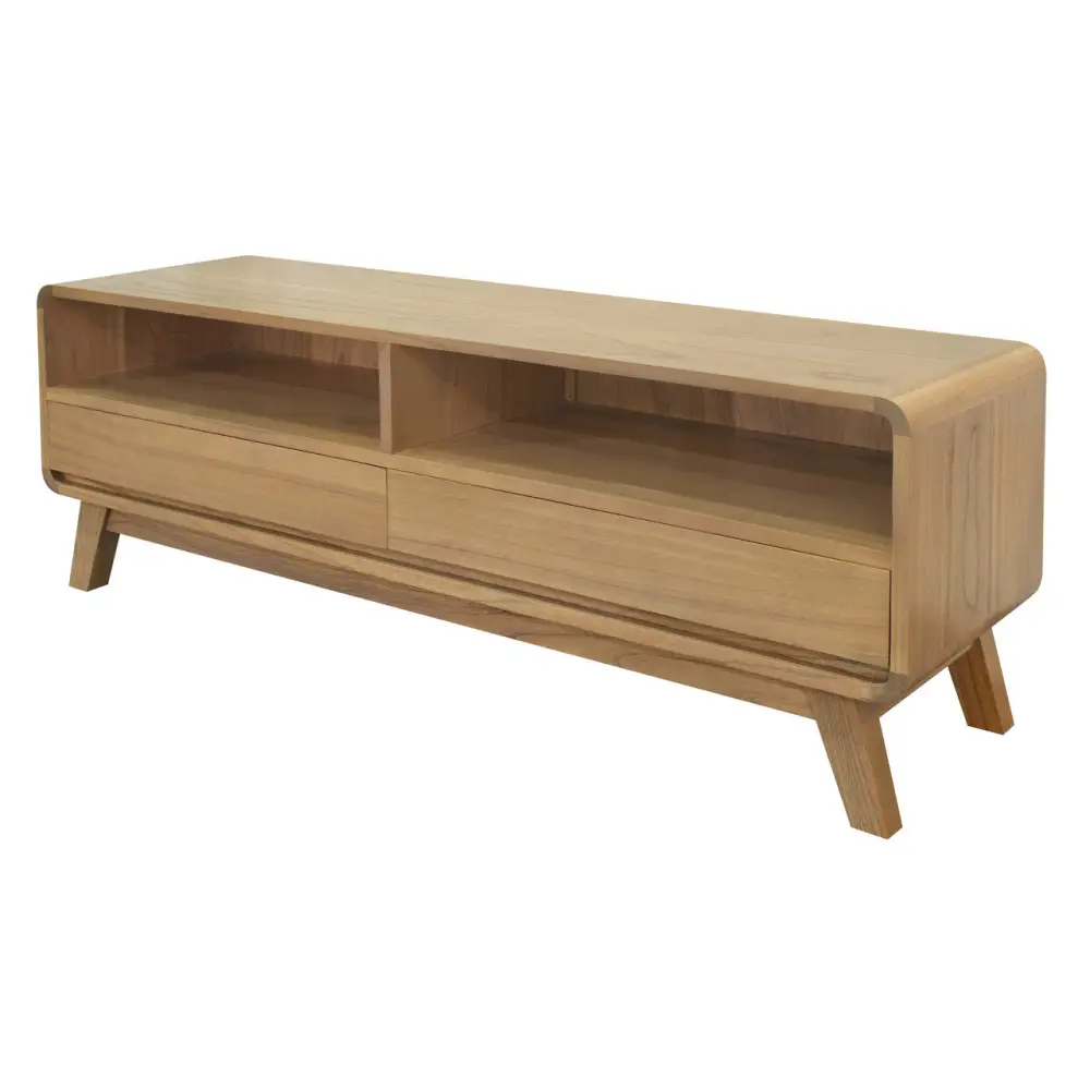 Providence 2 Drawer Entertainement Unit (Natural) - Home & Garden > Home & Garden Others