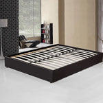 PU Leather Double Bed Ensemble Frame - Furniture > Bedroom