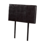 PU Leather Single Bed Headboard Bedhead - Brown - Furniture > Bedroom