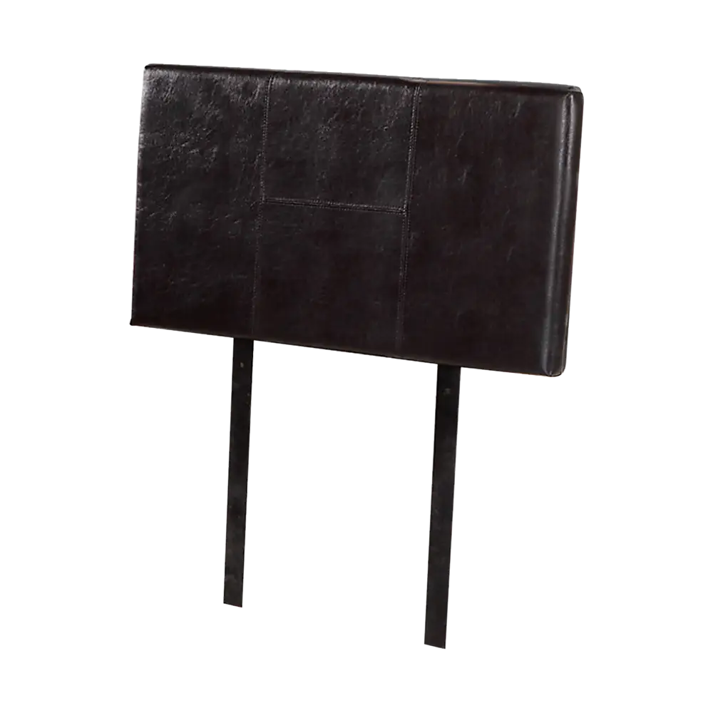 PU Leather Single Bed Headboard Bedhead - Brown - Furniture > Bedroom