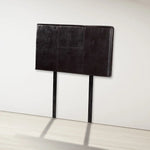 PU Leather Single Bed Headboard Bedhead - Brown - Furniture > Bedroom