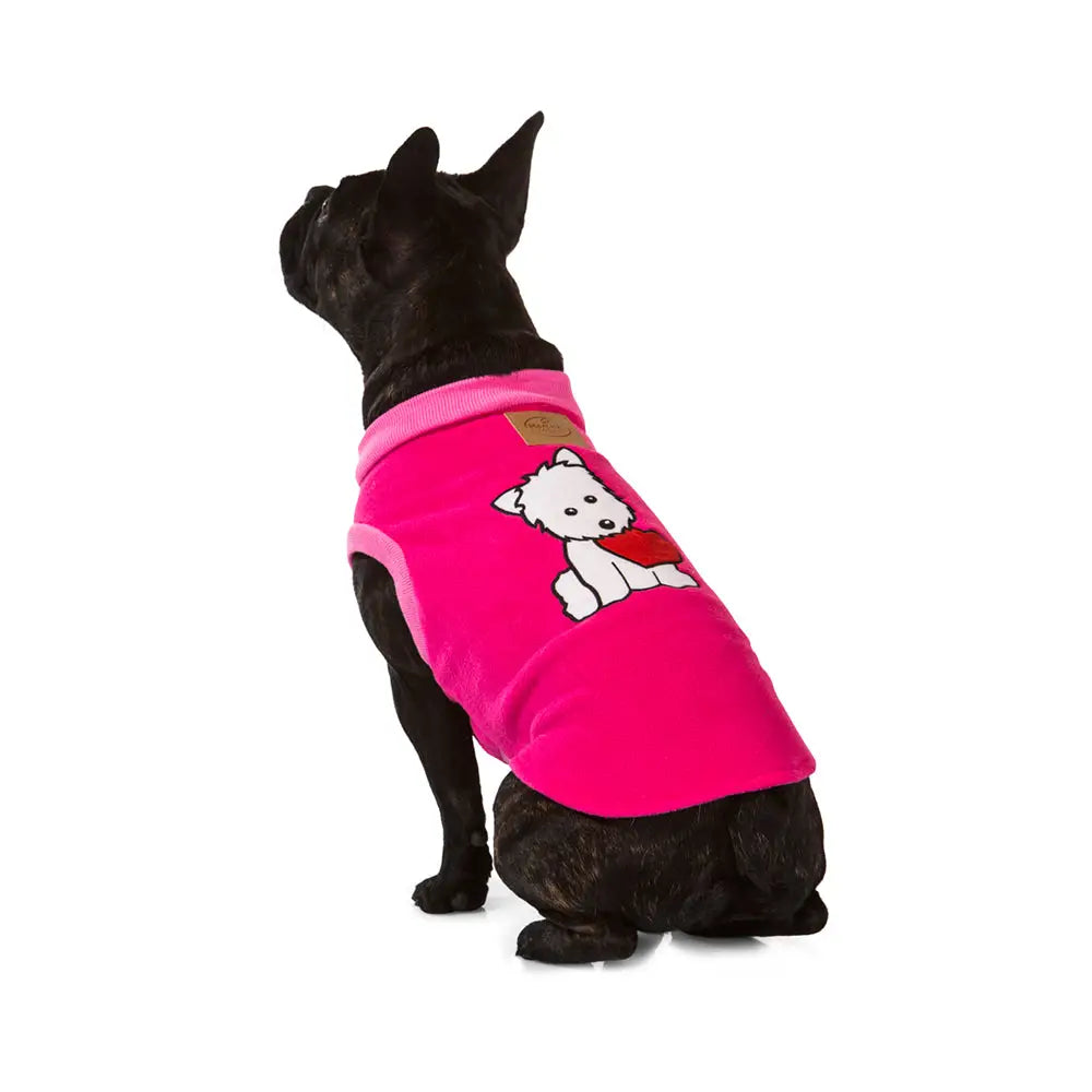 Puppy Heart Pink Dog Pyjamas 30cm - Pet Care > Dog Supplies > Dog Beds