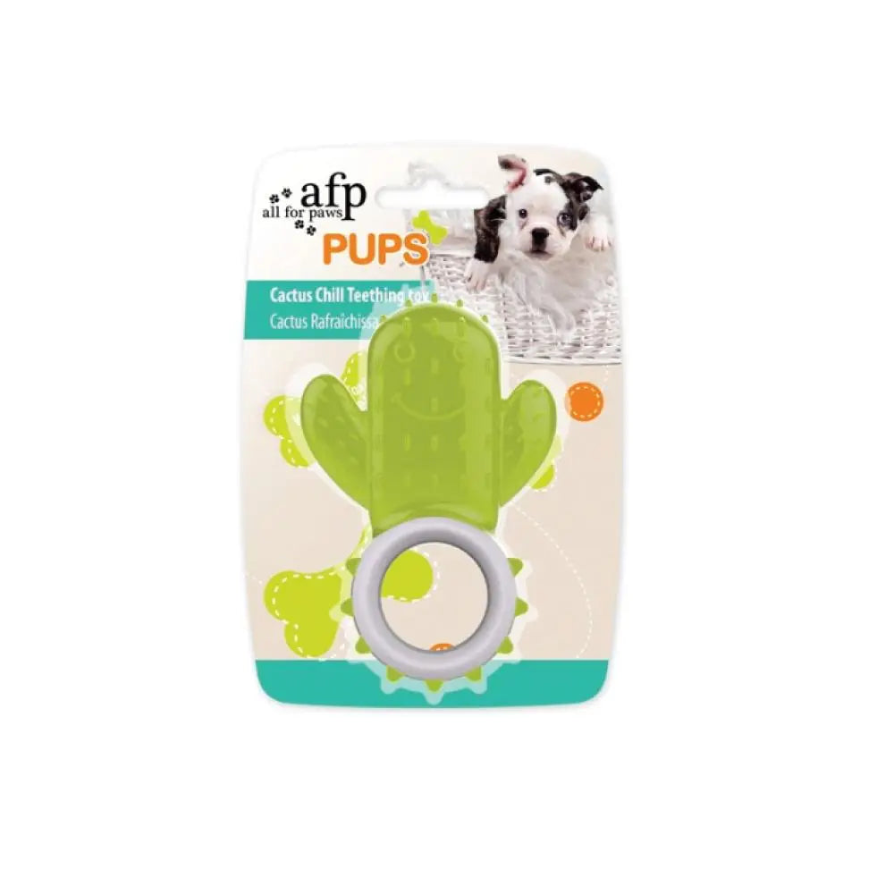 Puppy Teething Toy Cactus - Dog Dental Gel Cold Chew - Non Toxic AFP - Pet Care > Toys > Dog Toys