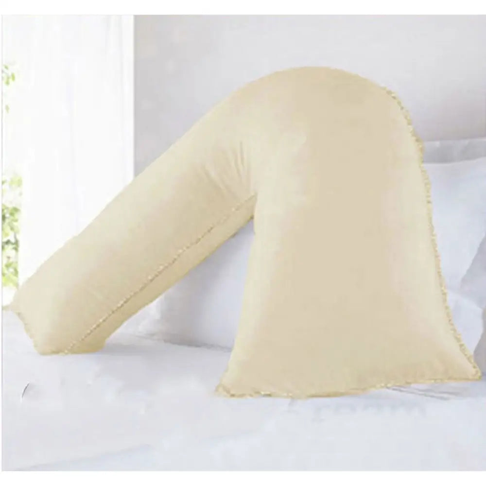 Pure Cotton 250TC Tri Pillowcases Cream - Home & Garden > Bedding > Pillowcases