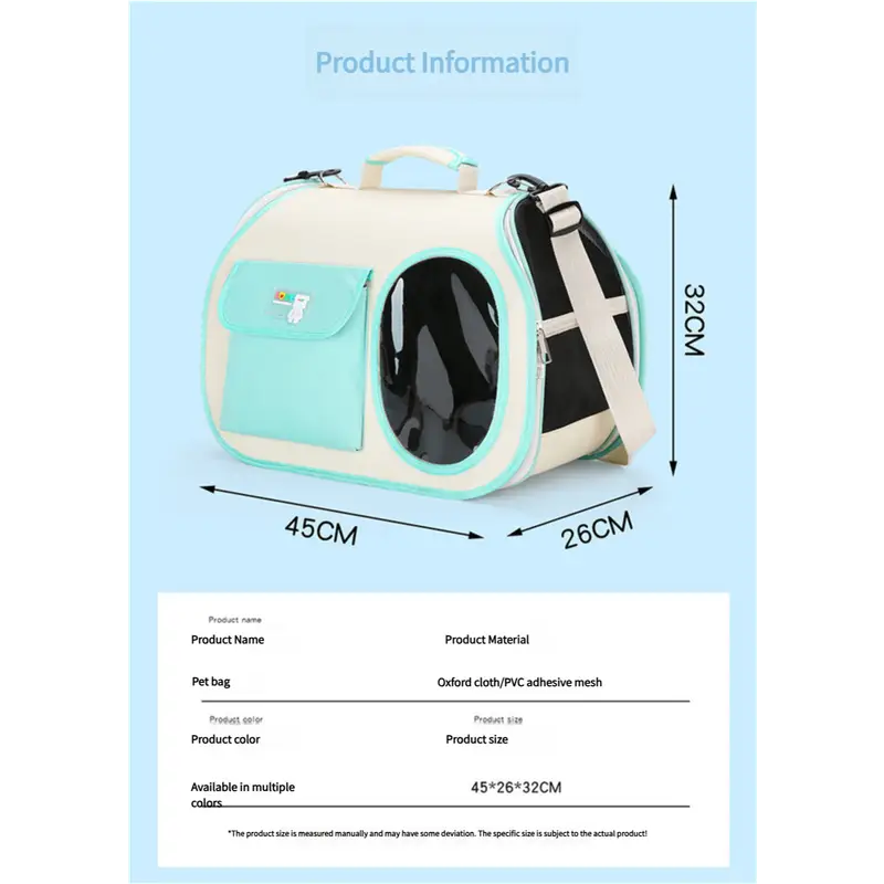 Purple Colors Pet Carrier Backpack Breathable Cat Carrier Backpack with Transparent Window Airline Approved Dog