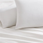 Purple Ultra Soft Brushed Waterproof Pillow Protectors (Set of 2) - 50x70cm Stain & Spill Guard for Bed Pillows(Note: