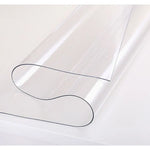 PVC Tablecloth Protector Table Cover Dining Table Cloth Plastic 2134x1070mm 1.5mm - Home & Garden > Kitchenware
